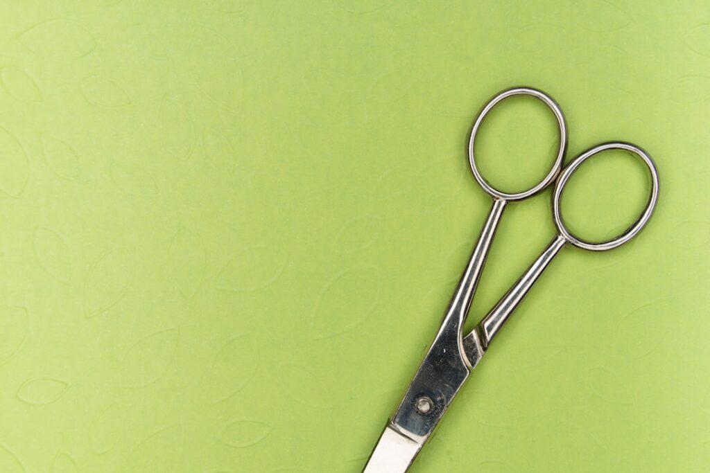 credit card scissors cutting illustrating closing credit